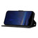 iPhone 16e Embossed Stripes Skin Feel Leather Phone Case - Black