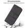 iPhone 16e Embossed Stripes Skin Feel Leather Phone Case - Black