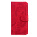 iPhone 16e Tiger Embossing Pattern Leather Phone Case - Red