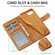 LC.IMEEKE Calf Texture Horizontal Flip Leather Case iPhone 16e - Yellow