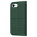 iPhone 16e Woven Texture Stitching Magnetic Leather Phone Case - Green