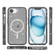 iPhone 16e Terminator Style Glitter Powder MagSafe Magnetic Phone Case - Black