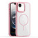 iPhone 16e Star Shield Thin Circle MagSafe Phone Case - Pink