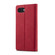 iPhone 16e LC.IMEEKE Strong Magnetism Microfiber Leather Phone Case - Red
