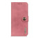 iPhone 16e KHAZNEH Cowhide Texture Horizontal Flip Leather Phone Case - Pink