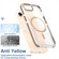iPhone 16e Dual-Color Clear Acrylic Hybrid TPU MagSafe Phone Case - Grey