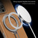 iPhone 16e Silver Shield MagSafe Holder Shockproof Phone Case - Deep Blue