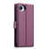 iPhone 16e LC.IMEEKE L2 Series Detachable Magsafe PU Phone Case with Lanyard - Purple