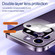 iPhone 16 360 Full Body Magnetic Frosted MagSafe Phone Case - Sierra Blue
