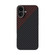 iPhone 16 ABEEL C Carbon Fiber Series 6D Micro Relief MagSafe Phone Case - Black Red