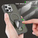 iPhone 16 Acrylic Hybrid TPU MagSafe Holder Phone Case - Titanium Grey