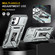 iPhone 16 Armor PC + TPU Camera Shield Phone Case - Grey