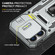 iPhone 16 Armor PC + TPU Camera Shield Phone Case - Grey