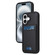 iPhone 16 BETOPNICE Vertical Flip Detachable MagSafe Wallet Phone Case - Black