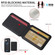 iPhone 16 BETOPNICE Vertical Flip Detachable MagSafe Wallet Phone Case - Black
