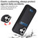 iPhone 16 BETOPNICE Vertical Flip Detachable MagSafe Wallet Phone Case - Black