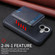 iPhone 16 BETOPNICE Vertical Flip Detachable MagSafe Wallet Phone Case - Blue
