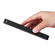 iPhone 16 Carbon Fiber Texture Flip Leather Phone Case - Black