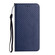 iPhone 16 Carbon Fiber Texture Magnetic Flip Leather Phone Case - Blue