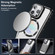 iPhone 16 CD-grain Magsafe Acrylic Hybrid TPU Phone Case - White