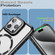 iPhone 16 CD-grain Magsafe Acrylic Hybrid TPU Phone Case - White