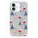 iPhone 16 Christmas Series PC Full Coverage Pattern Phone Case - CW036 White