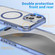 iPhone 16 Clear PC Hybrid TPU MagSafe Phone Case with Holder - Pink