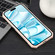 iPhone 16 Colorful Two-Color Lens Film MagSafe Magnetic Horn Acrylic+TPU Case - Pink