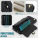 iPhone 16 Crossbody Rhombic Horizontal Wallet Leather Phone Case - Black