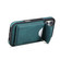 iPhone 16 Denior D20 Skin Feel MagSafe Holder Detachable Card Slot Phone Case - Blue