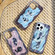 iPhone 16 Double Layer IMD Pattern TPU Phone Case - Multiple Dark Green Cats