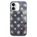 iPhone 16 Double Layer IMD Pattern TPU Phone Case - Snowflake