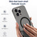 iPhone 16 Dual Color Stitching MagSafe Magnetic PC Phone Case - White