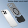 iPhone 16 Dual Color Stitching MagSafe Magnetic PC Phone Case - White
