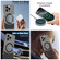 iPhone 16 Dual Color Stitching MagSafe Magnetic PC Phone Case - White