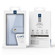 iPhone 16 DUX DUCIS Lawa Series 2 in 1 Wallet Zipper Detachable MagSafe Phone Case with Lanyard - Light Blue