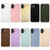 iPhone 16 Electroplated Frame Woven Texture PU Phone Case - Purple