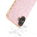 iPhone 16 Electroplating Frame Colorful Glitter Phone Case - Pink