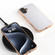 iPhone 16 Electroplating Frame Glitter Shockproof Phone Case - Silver