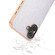 iPhone 16 Electroplating Frame Glitter Shockproof Phone Case - Silver
