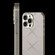 iPhone 16 GKK Asterism Metal Paint Skin Feel Leather Full Coverage Phone Case - Titanium Grey
