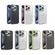 iPhone 16 Hardware Side Cooling Skin Feel Frosted Metal Lens Frame Phone Case - Black