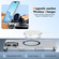 iPhone 16 Ice Feel HD Transparent MagSafe PC Full Coverage Phone Case - Black