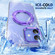 iPhone 16 Ice-Cold Rotating Ring Holder PC MagSafe Phone Case - Purple