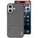 iPhone 16 imak Ruiyi Series Cloth Texture PU + PC Phone Case - Dark Grey