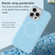 iPhone 16 Jelly Liquid Silicone MagSafe Magnetic Phone Case - Orange