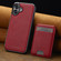 iPhone 16 LC.IMEEKE L3 Series Detachable RFID Card Bag Magsafe Phone Case - Red