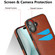 iPhone 16 Litchi Leather Skin Card Slots Phone Case - Brown