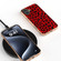 iPhone 16 Nano Plating Leopard Print Phone Case - Red
