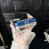 iPhone 16 Pebble Pattern PU MagSafe Phone Case with Holder - Grey